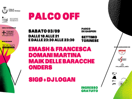 Palco Off Fuoritutti – sabato